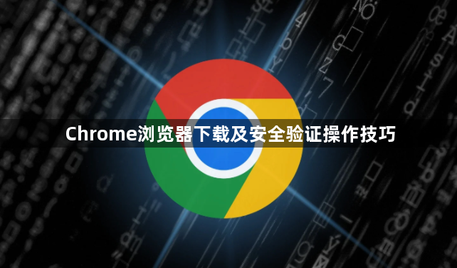 Chrome浏览器下载及安全验证操作技巧1