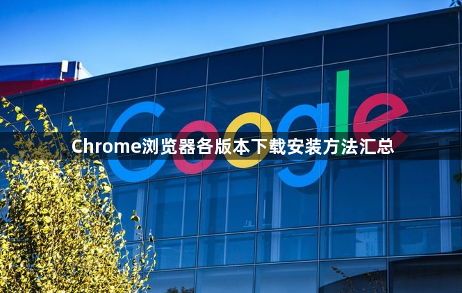 Chrome浏览器各版本下载安装方法汇总1