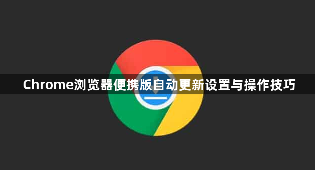 Chrome浏览器便携版自动更新设置与操作技巧1
