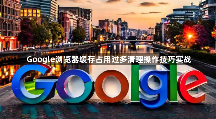 Google浏览器缓存占用过多清理操作技巧实战1