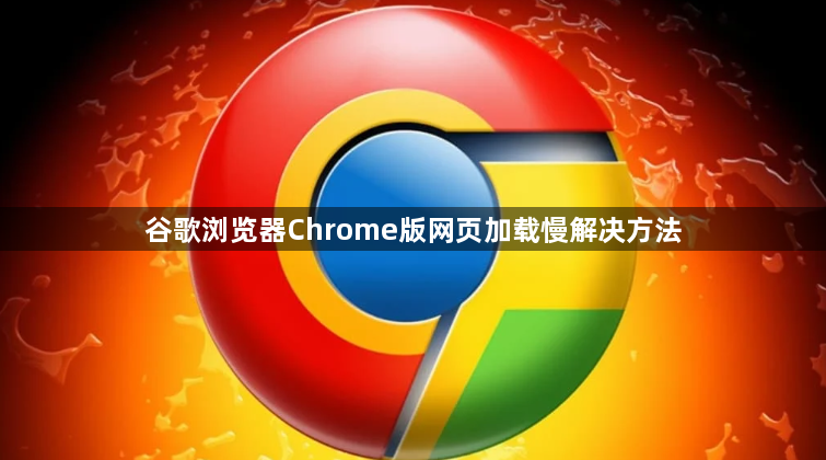 谷歌浏览器Chrome版网页加载慢解决方法1