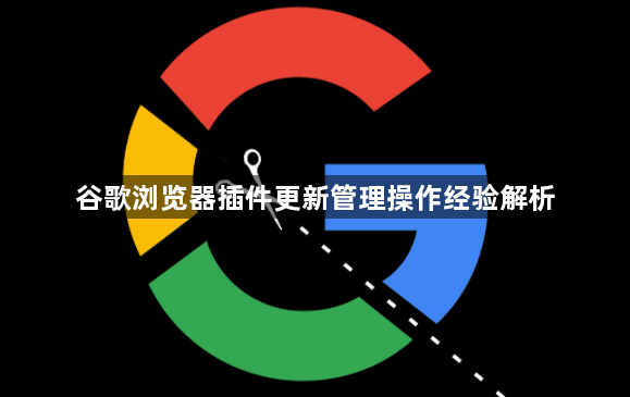 谷歌浏览器插件更新管理操作经验解析1