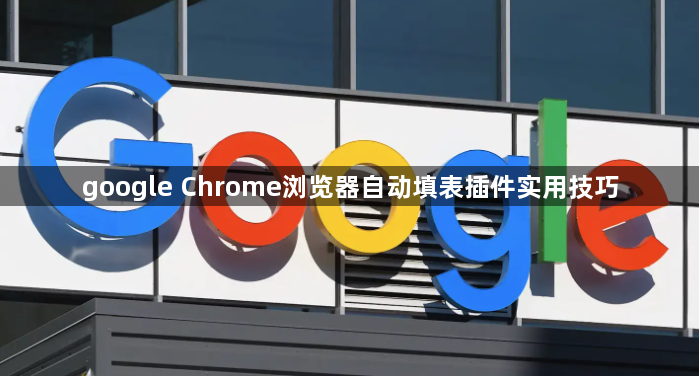 google Chrome浏览器自动填表插件实用技巧1