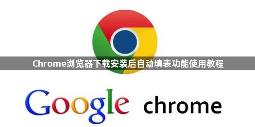 Chrome浏览器下载安装后自动填表功能使用教程1