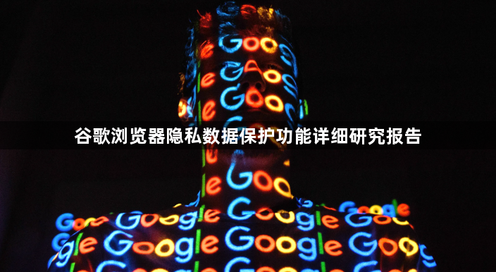 谷歌浏览器隐私数据保护功能详细研究报告1