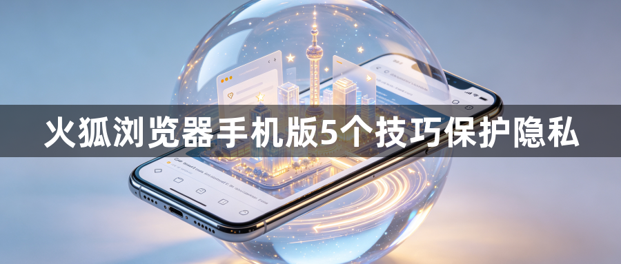 火狐浏览器手机版5个技巧保护隐私1