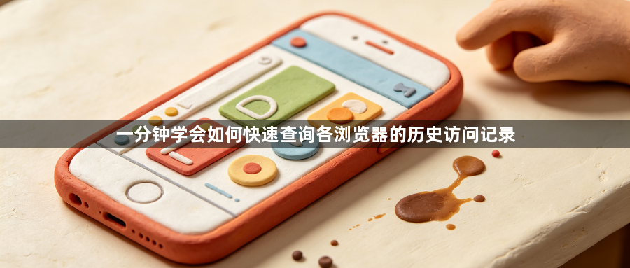 一分钟学会如何快速查询各浏览器的历史访问记录1