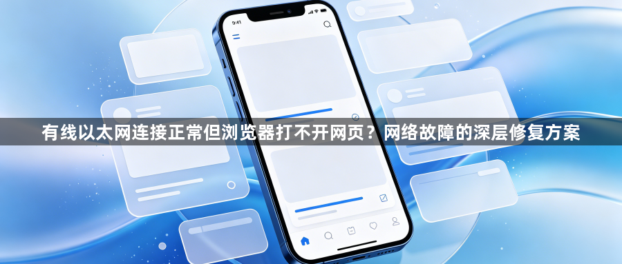 有线以太网连接正常但浏览器打不开网页？网络故障的深层修复方案1