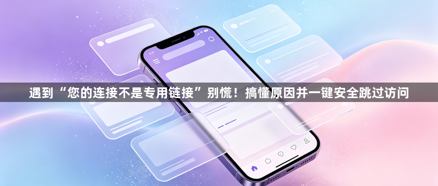 遇到“您的连接不是专用链接”别慌！搞懂原因并一键安全跳过访问1