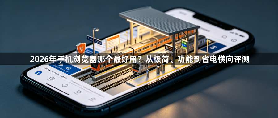 2026年手机浏览器哪个最好用?从极简、功能到省电横向评测1