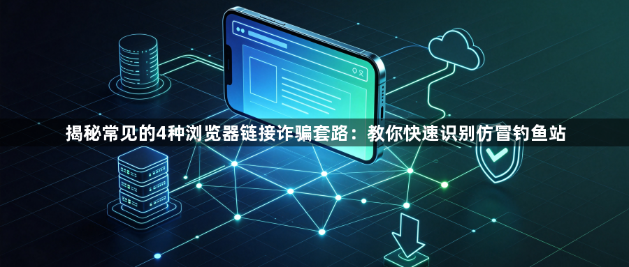 揭秘常见的4种浏览器链接诈骗套路：教你快速识别仿冒钓鱼站1
