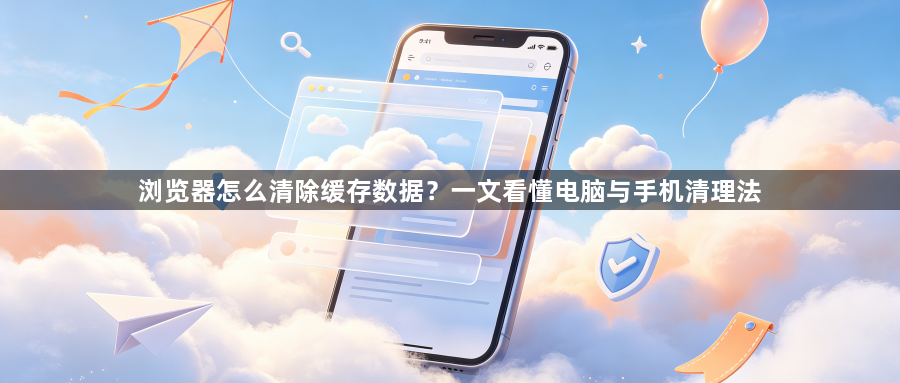 浏览器怎么清除缓存数据?一文看懂电脑与手机清理法1