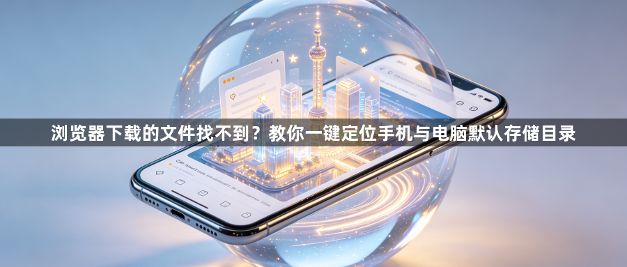 浏览器下载的文件找不到?教你一键定位手机与电脑默认存储目录1