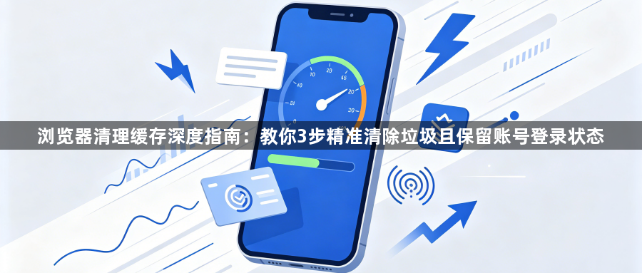 浏览器清理缓存深度指南：教你3步精准清除垃圾且保留账号登录状态1