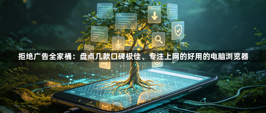 拒绝广告全家桶：盘点几款口碑极佳、专注上网的好用的电脑浏览器1