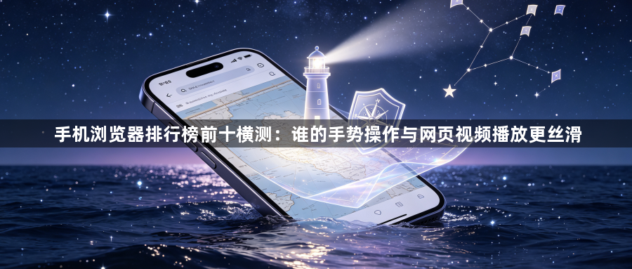 手机浏览器排行榜前十横测:谁的手势操作与网页视频播放更丝滑1