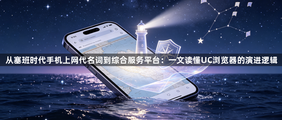 从塞班时代手机上网代名词到综合服务平台：一文读懂UC浏览器的演进逻辑1