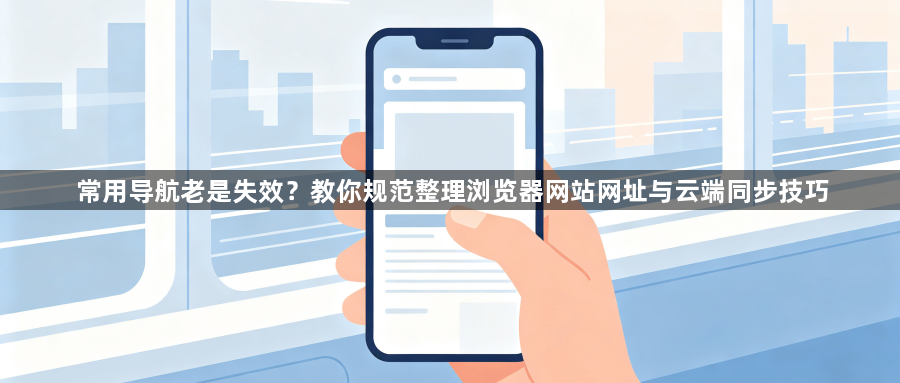 常用导航老是失效？教你规范整理浏览器网站网址与云端同步技巧1