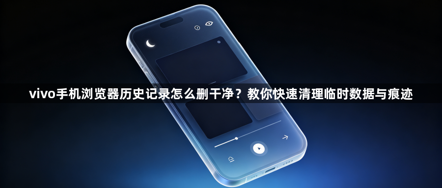 vivo手机浏览器历史记录怎么删干净？教你快速清理临时数据与痕迹1
