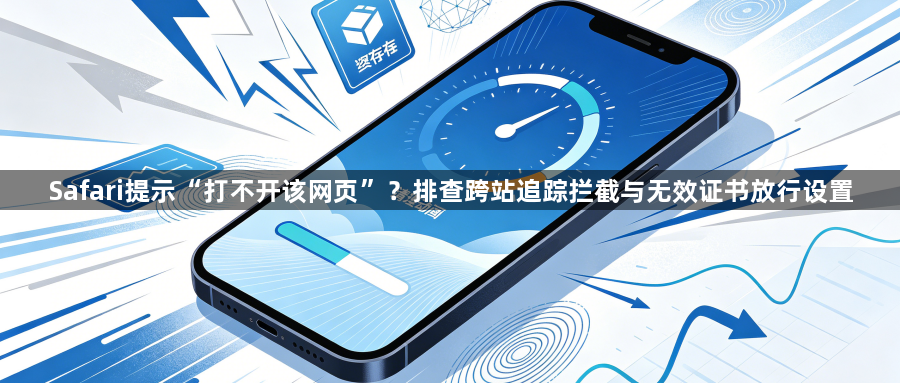Safari提示“打不开该网页”？排查跨站追踪拦截与无效证书放行设置1
