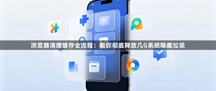 浏览器清理缓存全流程：教你彻底释放几G系统隐藏垃圾1