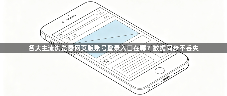各大主流浏览器网页版账号登录入口在哪？数据同步不丢失1