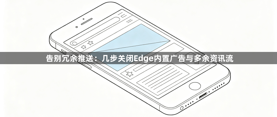 告别冗余推送：几步关闭Edge内置广告与多余资讯流1
